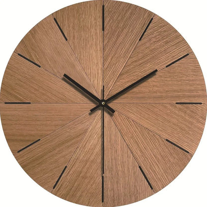 Horloge murale en bois design