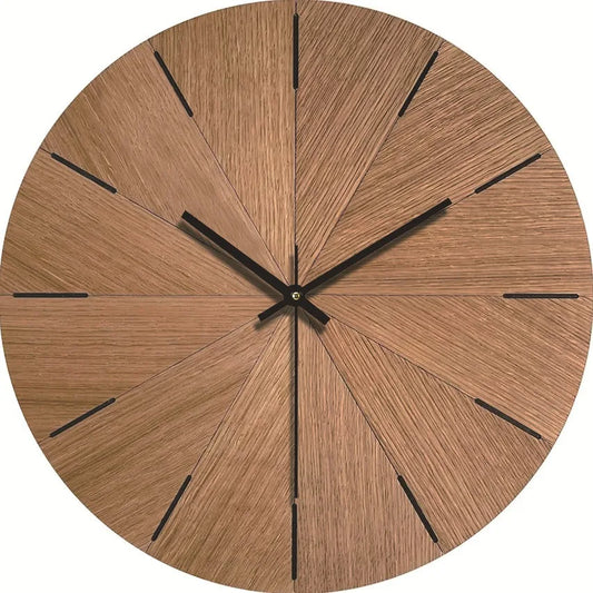 Horloge murale en bois design