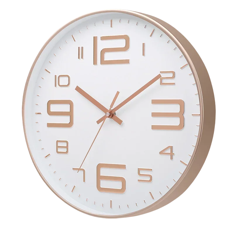 Horloge Murale Design Minimaliste et Silencieuse