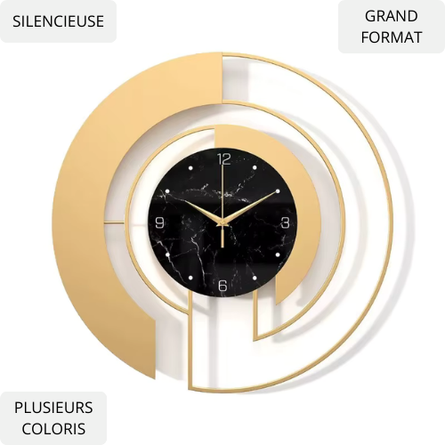 Horloge murale design Cercle