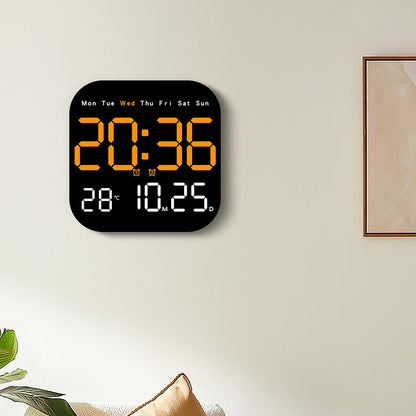 Horloge Murale Digitale LED Moderne
