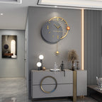 Grande Horloge Murale Design Nordique 3D – Style Contemporain
