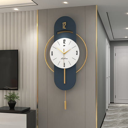 Grande Horloge Murale Design Luxe – Style Contemporain