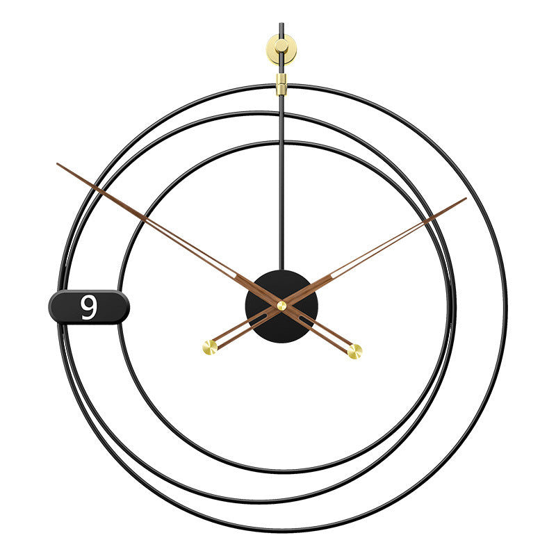 Grande Horloge Murale Design Nordique