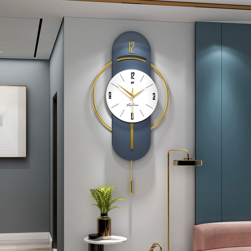 Grande Horloge Murale Design Luxe – Style Contemporain