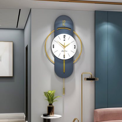 Grande Horloge Murale Design Luxe – Style Contemporain