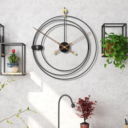 Grande Horloge Murale Design Nordique