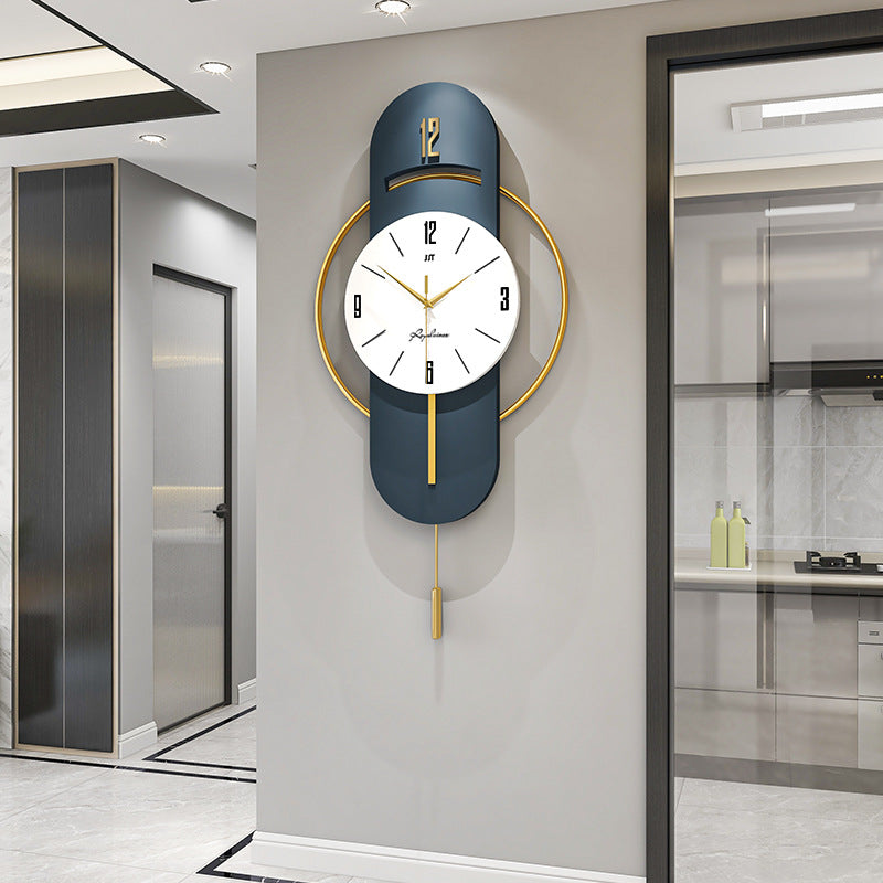 Grande Horloge Murale Design Luxe – Style Contemporain