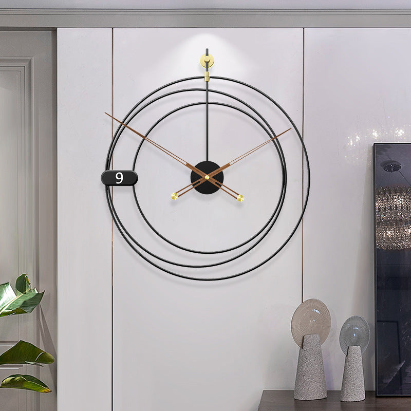 Grande Horloge Murale Design Nordique