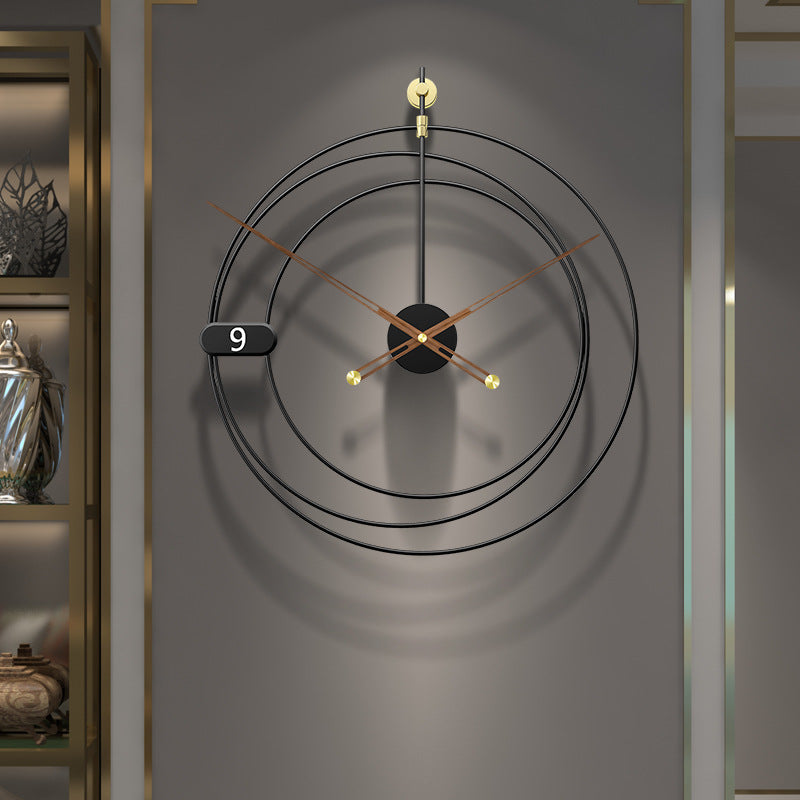 Grande Horloge Murale Design Nordique