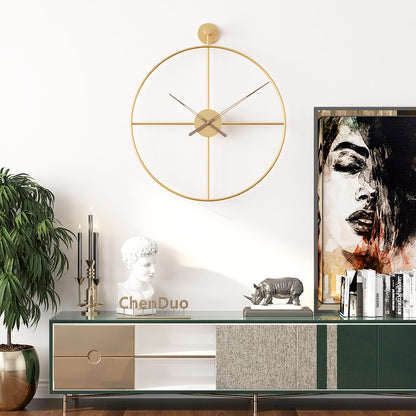 Grande Horloge Murale Design Moderne – Élégance Minimaliste