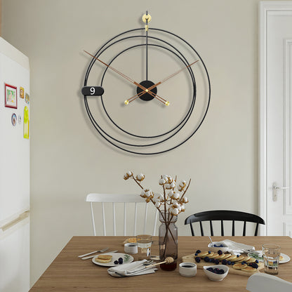 Grande Horloge Murale Design Nordique