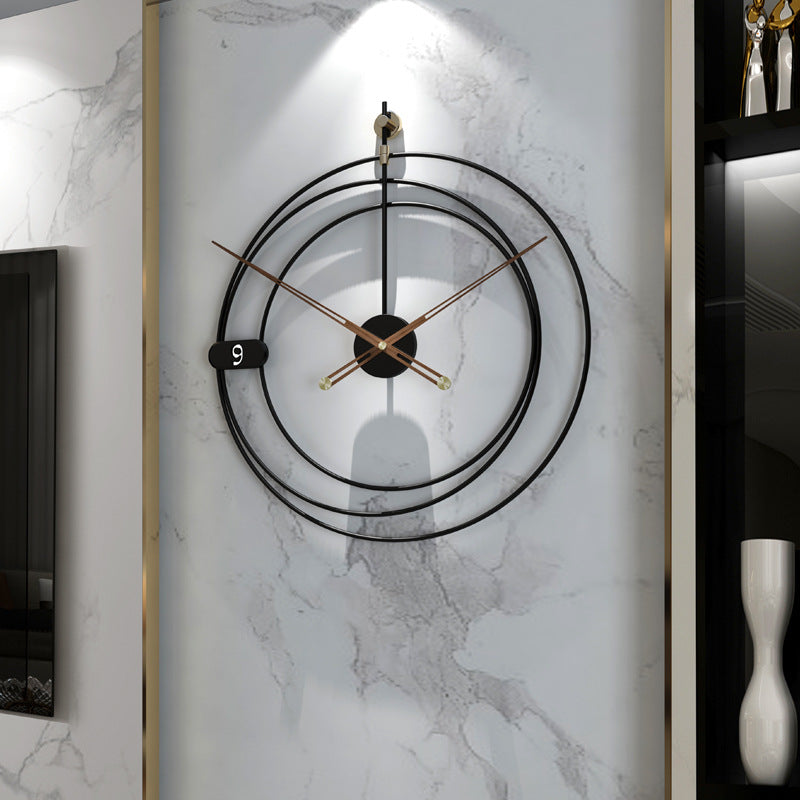 Grande Horloge Murale Design Nordique